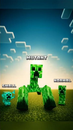 Different Creeper In Minecraft 💀🔥 #minecraft