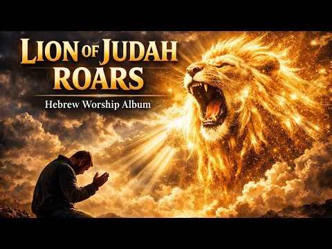 🔥 Hebrew Worship Soaking Album | Lion of Judah Roars | 40 Minutes of Deep Prayer & Worship