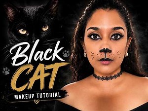 EASY Black Cat Energy Makeup Tutorial 🐾 (Sultry Siren Eyes)
