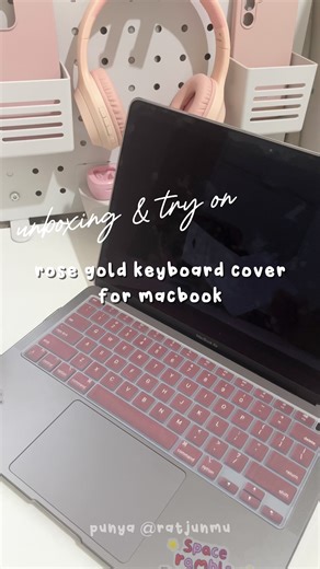Pelindung Keyboard MacBook Imut untuk Kerja Sambil Makan