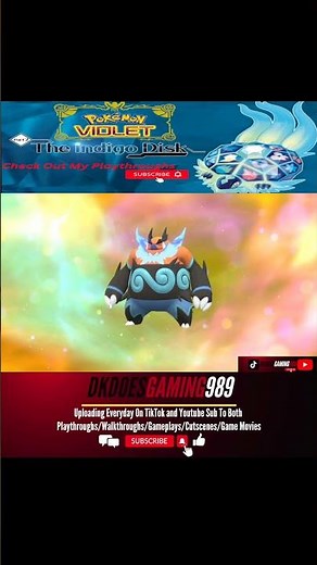 Shiny Pignite Evolves Into Shiny Emboar Pokémon Violet The Indigo Disk DLC #short #shorts