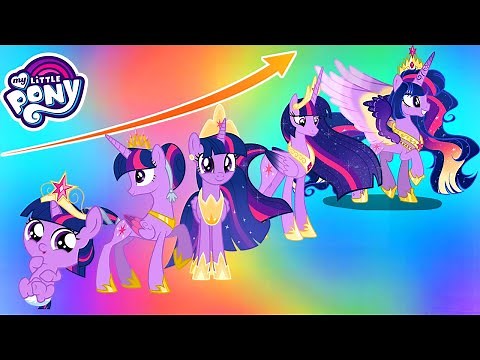 🦄 My Little Pony Transforms Into Grown up Twilight Sparkle Princess 2022 🌈💚‪@sweetponylife‬