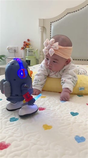 I absolutely love the space duck toy Dad gave me! I can't stop looking at it, it sings and dances,