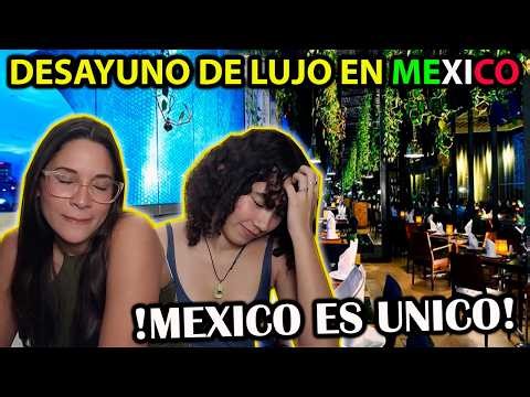 DESAYUNO en el Hotel 🇲🇽 Más Elegante de Reforma - 🇨🇺 CUBANAS REACCIONAN