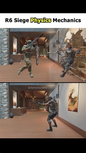 R6 Siege Physics Mechanics Part 13 #rainbowsixsiege #r6 #r6siege