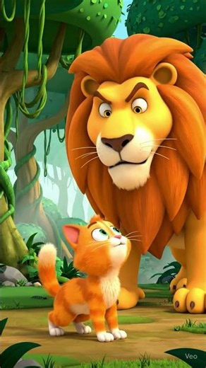 👉 Cat vs Lion – The Funniest Jungle Escape! 🐱🏃🦁