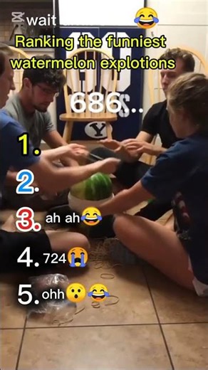 Watermelon Explosion Ranking | Top 5 Most Satisfying 💥🍉#trending #viral #shorts