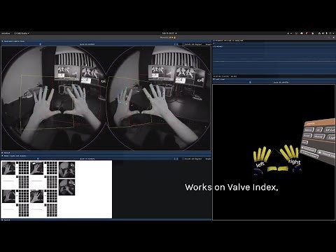 Monado OpenXR optical hand tracking ready for use!
