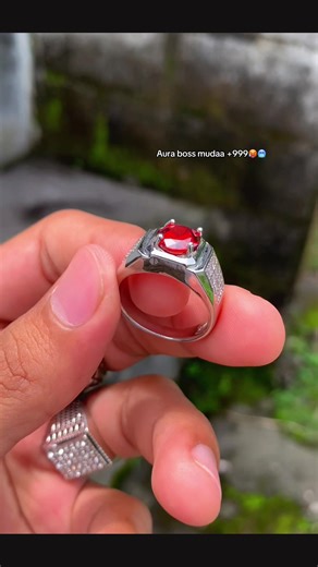 Bagian 1 | “Penambah damage outfit mu bree🥵🥶🕊️💯🔥 #cincintitanium #cincinbatu #cincinantikarat #aksesorispria #xyzbcafypシ