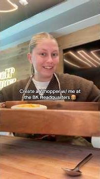 Building a whopper at the Burger King HQ 🤩😋 #burgerking #whopper #foodie #foodlover