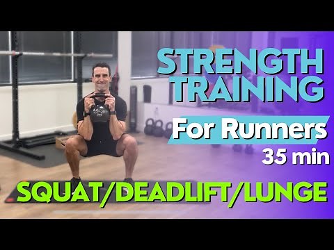 Strength Training for Runners with Weights at Home | 35 Min-Intermediate