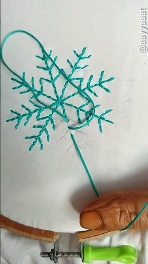 “Back Stitch embroidery 🌿 | Hand Embroidery Step by Step” #sewing #stitch #embroidery #backstitch