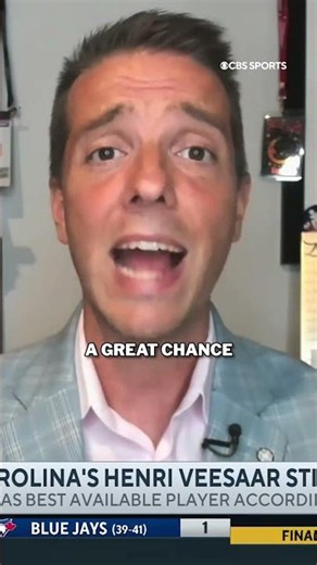 Matt Norlander reacts to Henri Veesaar falling in the second round of the 2026 NBA Draft #nbadraft