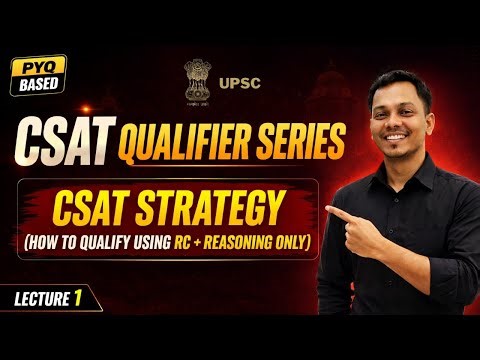 CSAT Strategy 2026 🔥 | 66+ Marks Plan | UPSC Prelims Paper 2 Complete Guide l Preadda
