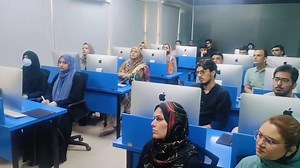 The Artificial Intelligence workshop was successfully conducted at DHA Campus, led by our dedicated and knowledgeable trainer. We appreciate the enthusiastic participation of all attendees. Apply now: https://lnkd.in/dAVB4GnK Location : 444 Q, Phase 2, DHA, Lahore WhatsApp Us: 0321-0908881 | 0324-4111787 #AktiDHA #ArfaKarimTechnologyIncubator #ArtificialIntelligence #AIWorkshop #TechTraining #FutureSkills #AIForEveryone #LearnAI #SkillDevelopment #DigitalPakistan #aktidha | Arfa Karim Technology