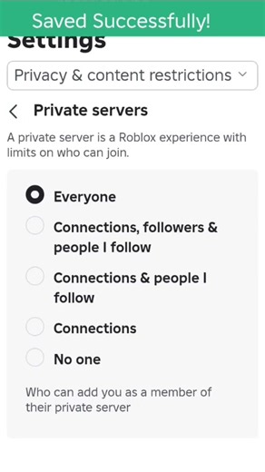 how to get free private server
