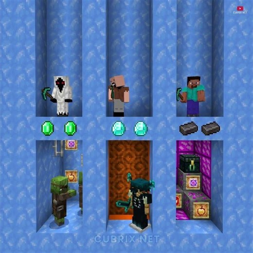 HELP HEROBRINE! Reaper Wants To Get Rich #shorts #minecraft #steve #usa