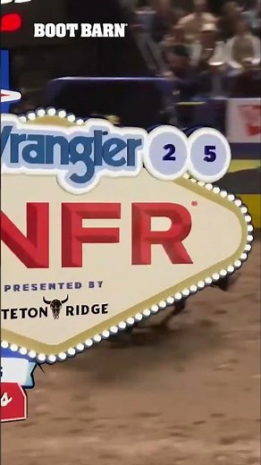 Bareback rider Cooper Cooke is ELECTRIC 🔥 #nfr