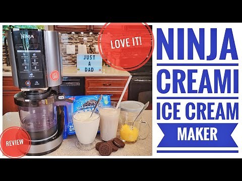 I LOVE Ninja NC301 CREAMi Ice Cream Maker HOW TO MAKE ICE CREAM PERFECT FOR KIDS REVIEW
