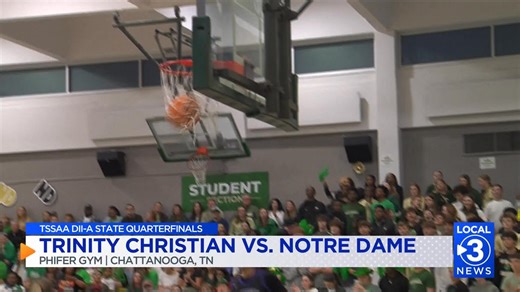 Notre Dame Chattanooga Women's Basketball leaves no doubt on program history as they roll to their first-ever Final Four with an 80-54 win over Trinity Christian. MiMi Lee put on a show and the Lady Irish will take it on the road to Clarksville next week! Local 3 Sports Notre Dame - Chattanooga Athletics Notre Dame High School, Chattanooga, TN | Ben Bobick 3