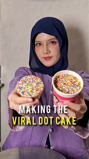 Viral Dot Cake Recipe from Singapore