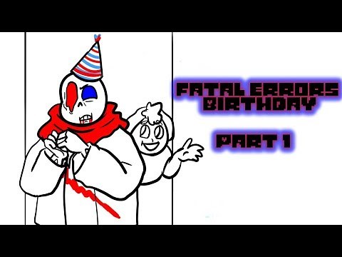 Fatal Error Birthday Part 1 Collab Comic Dub ft MrAmazingVA and AniaDePesant