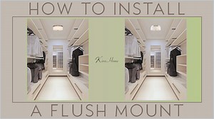 Watch How To Install Your Flush Mount on Amazon Live