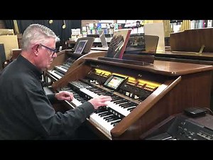 4th Video of Pre Loved Roland AT800 Atelier Organ at Prestige Pianos and Organs Preston Vic