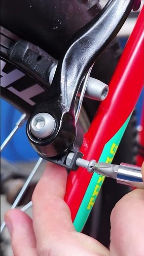 How to quickly adjust a brake pad on your bike brakes.