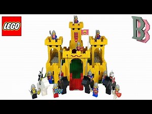 LEGO Classic Castle 375/6075 Yellow Cheese Castle - Review 1979/1981