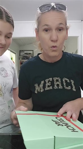 Unboxing a Crunch Jar Package Surprise