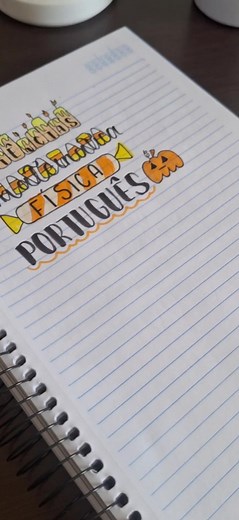 ideia de título para o Halloween 🎃 🖤 #lettering #titulo #letras #halloween