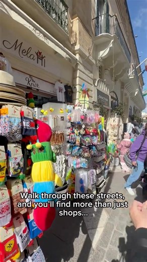 Valletta Malta Street Shopping You MUST See #Hidden Gems in Valletta Malta 🛍️ Street Shopping Tour”