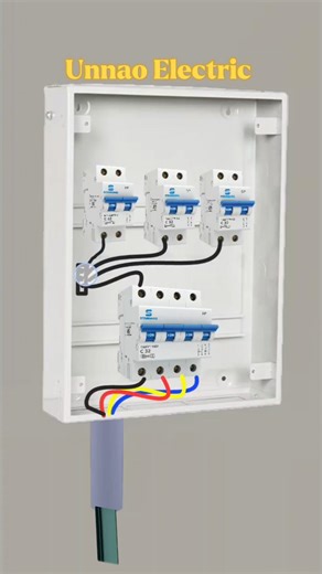 three phase convert to single phase 📌 #electrical #unnaoelectric #diy #electric