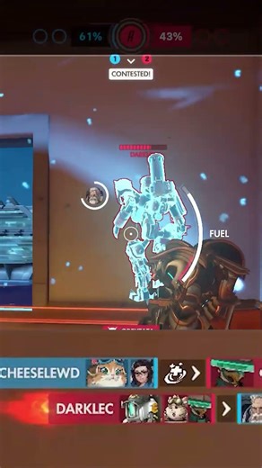 Jetpack Cat Boops Ball from Map Somehow - Overwatch