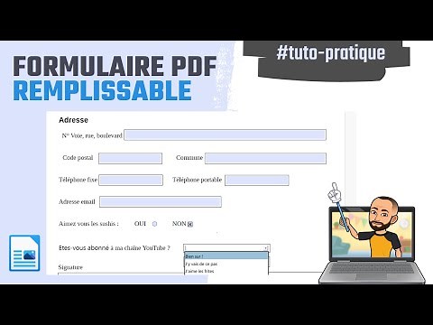 How to create a free editable PDF form with LibreOffice Writer
