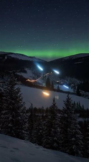The Hessdalen Lights (1980s–Present – Norway) #UnexplainedLights #TrueEvents #Mystery #Paranormal