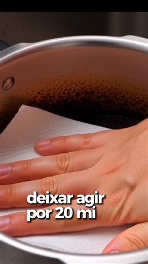 Técnica Simples e infalível pra tirar crosta de panela — #hacks #dicas #diy