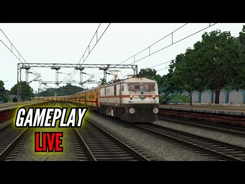 TRAIN SIMULATOR CLASSIC LIVE GAMEPLAY ||SCR ROUTE|| #live #mstsindianrailways #indiantrainsimulator