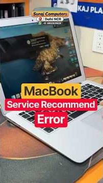 MacBook “Service Recommended” Warning? We Fixed the Battery Problem!