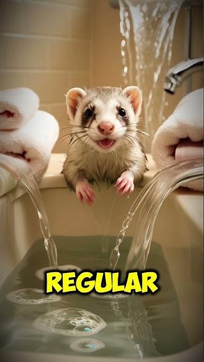 Did you know ferrets have a musky odor?