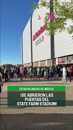 ¡COMENZÓ EL ACCESO PARA EL ESTADOS UNIDOS VS MÉXICO! #Shorts