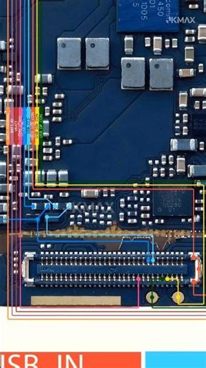 Redmi 12 5G Charging Section Diagram |#shots #redmi125g #repair #diy #phonedamage #replacement