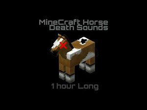 Minecraft Horse Death Sounds 1 hour long
