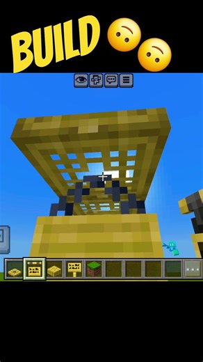 Easy Table Build Tutorial ✨ | Minecraft Decor Ideas #shots