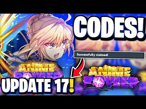 🔥Anime Power UPDATE 17 ALL CODES! R9BLOX ANIME POWER CODES