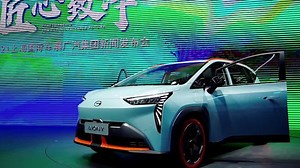 Electric cars hog spotlight at Shanghai auto show
