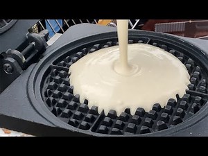 DELICIOUS KOREAN WAFFLES - KOREAN STREET FOOD