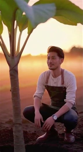 巨大で珍しい木を植える🌱