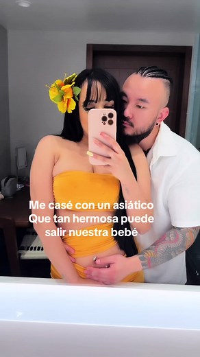 Expecting a Beautiful Mixed Baby: Asian and Latina Heritage